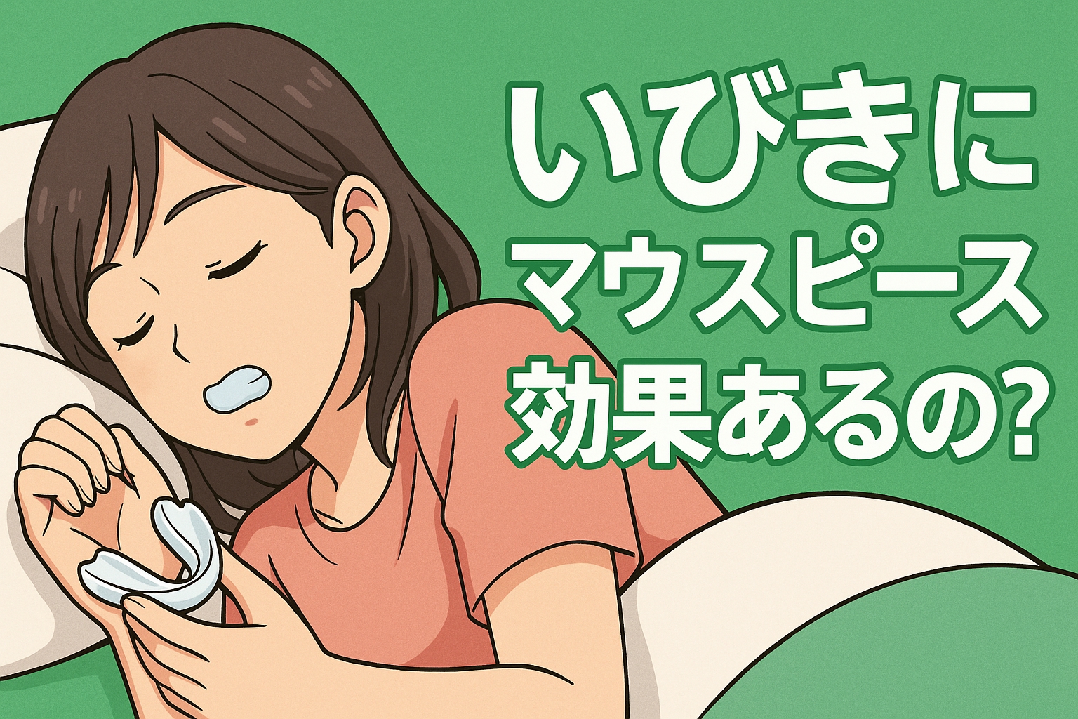 いびき対策に市販マウスピースは効果ある?選び方とおすすめ5選を解説!